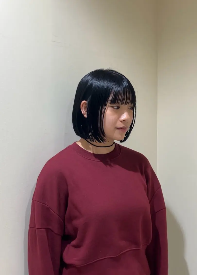 【平日限定🌟】前髪カット +前髪ストレート +トリートメント🩰 梅雨対策に🌨️の写真