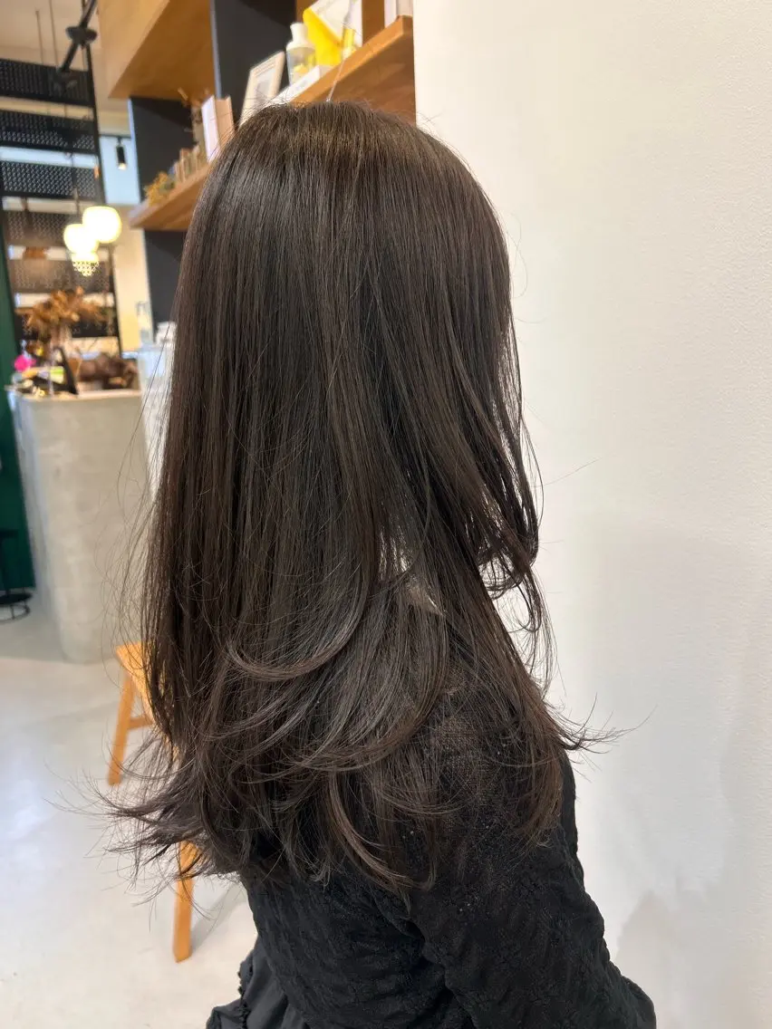 ロング ハッシュカット 🐾🐈Shiho 🐈‍⬛🐾/暖色のヘアスタイル