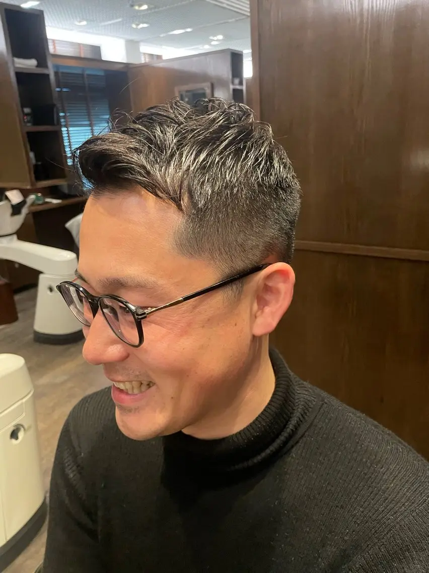メンズ 平  賢二 リクエスト限定。のヘアスタイル