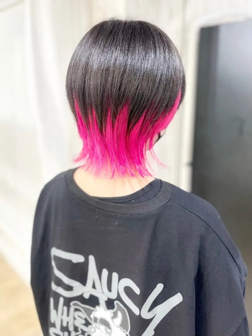 ショート カラー SA KIのヘアスタイル