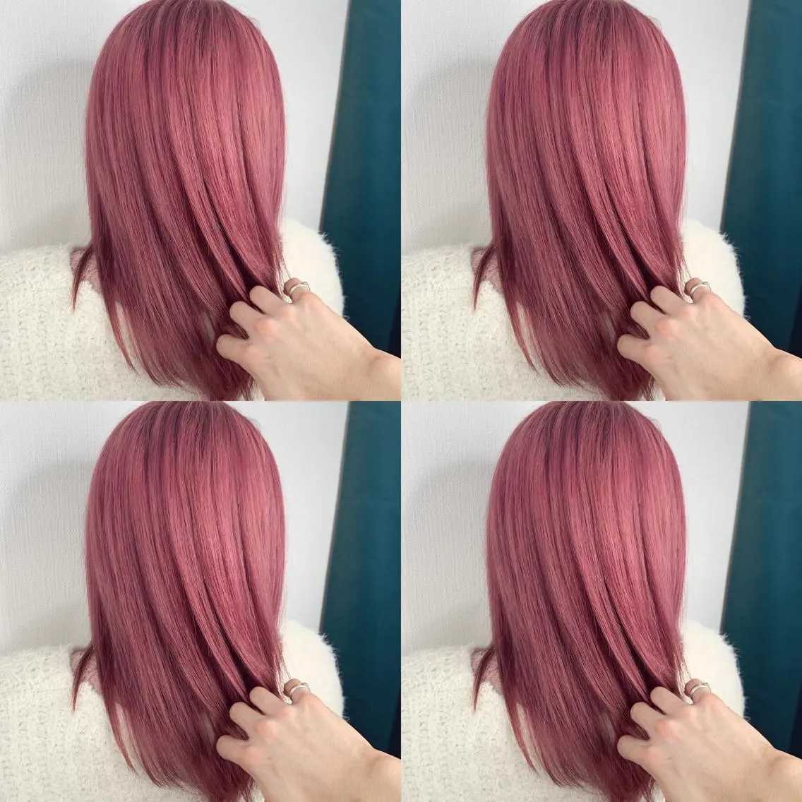 セミロング ヘアカラー 佐藤 香太のヘアスタイル