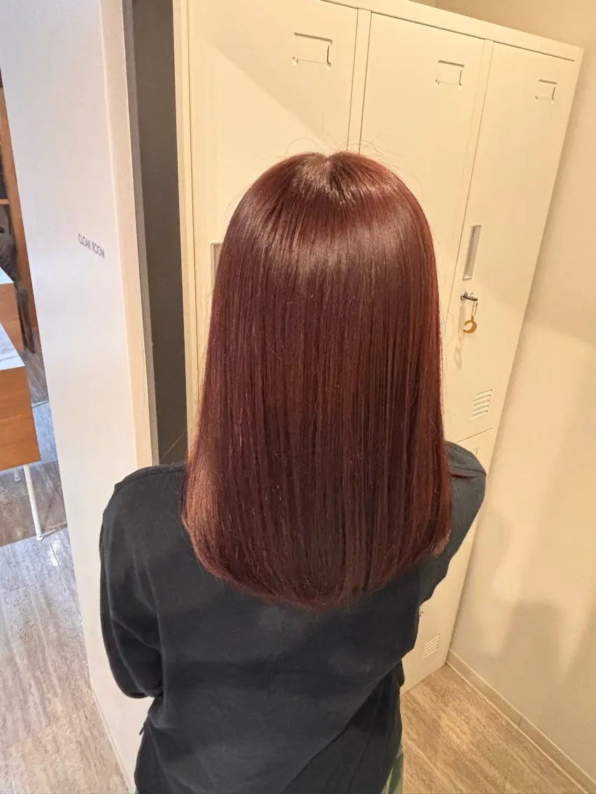 ミディアム lamiell大塚 ハルカのヘアスタイル