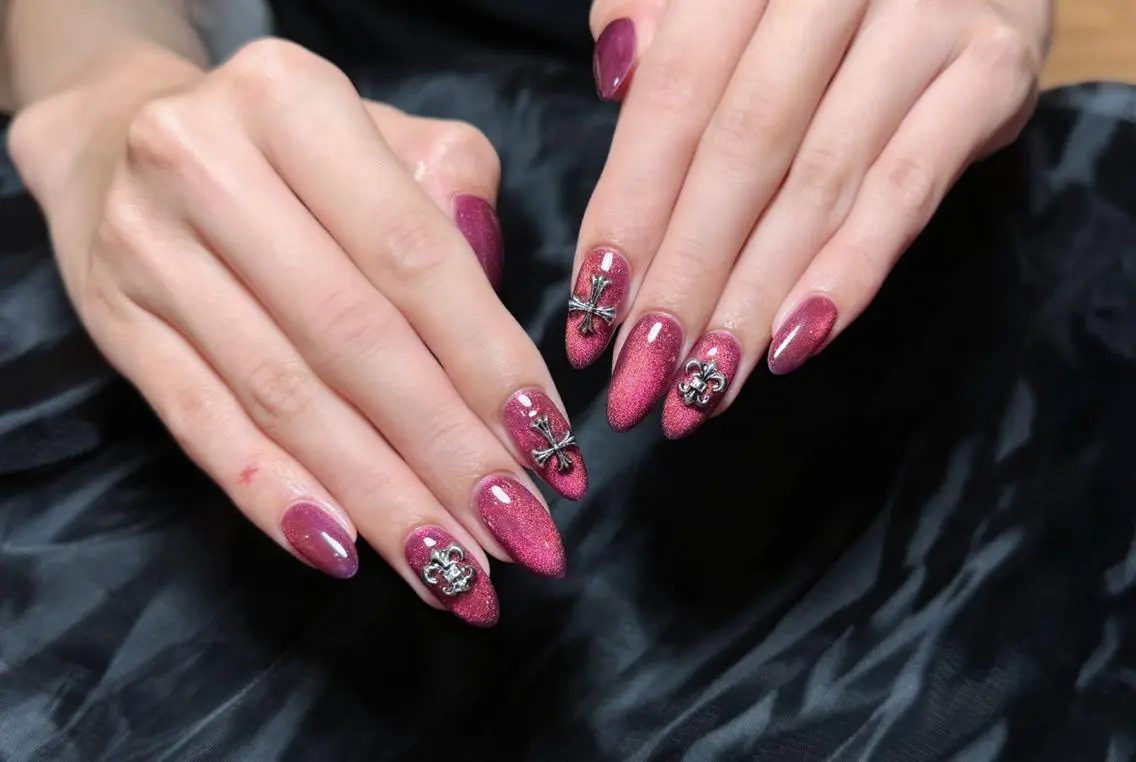 ネイル チークネイル 長さ出し フレンチネイル ジェルネイル 韓国ネイル ハンドネイル Lucky Nail Salon❷のネイルデザイン