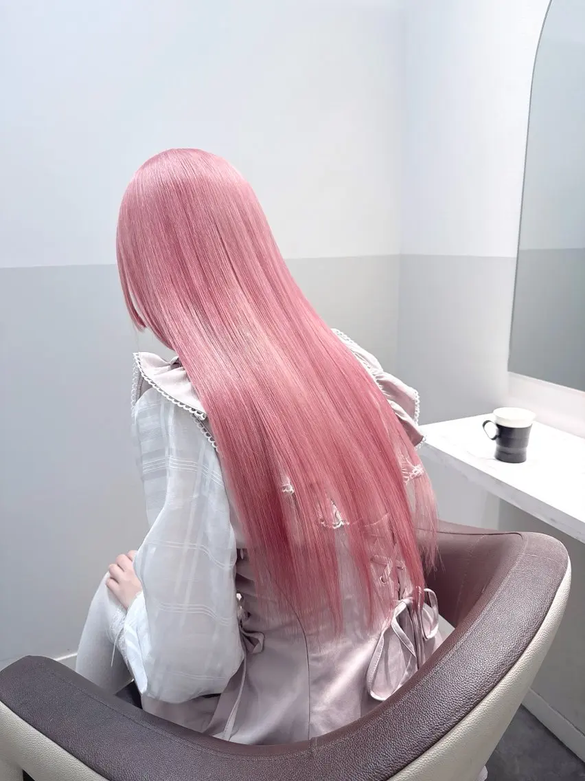 ロング カラー ヘアアレンジ メンズ ヘアカラー トリートメント ブリーチ博士 MASATOのヘアスタイル
