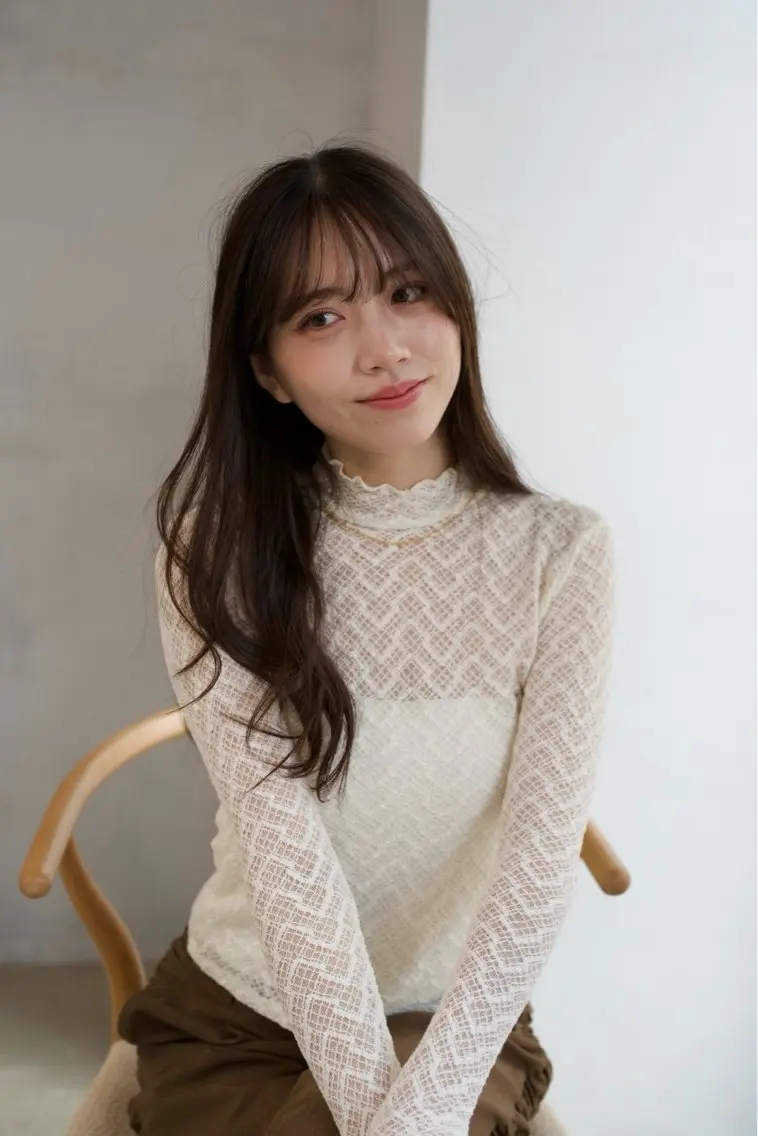 ロング 髪質改善 navile GINZAのヘアスタイル