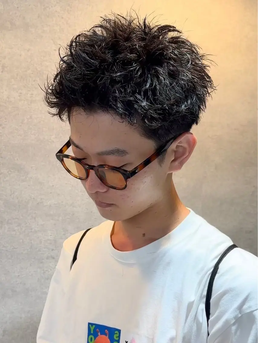 清潔感&男らしさUP⤴︎ スパイキーショートカット✂️の写真