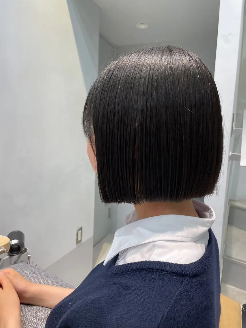 ショート カット トリートメント いまかわ ゆなのヘアスタイル