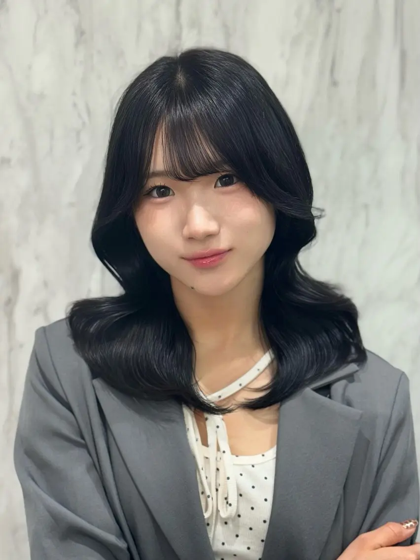 【5月・6月平日限定❣️】🤍レイヤーカットモデル‎➕🦢シャンプーブロー込み🫧の写真