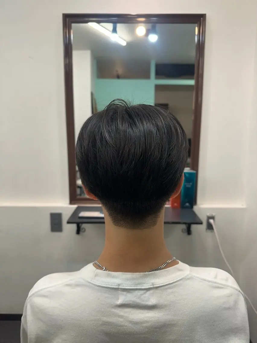 メンズ メンズ韓国風 韓国マッシュ マッシュ カット MOMO 💕💕のヘアスタイル