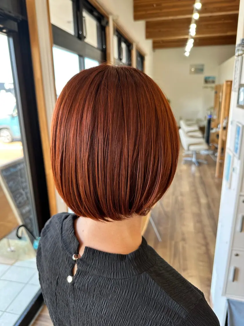 ショート カラー カット Agu hair 木間のヘアスタイル