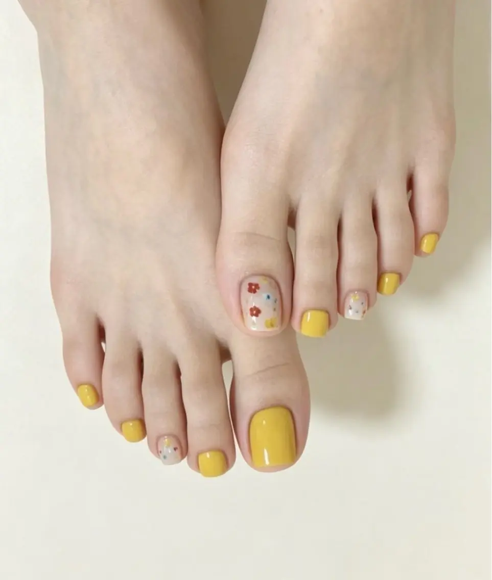 ネイル フットネイル 福芽 NailSalonのネイルデザイン