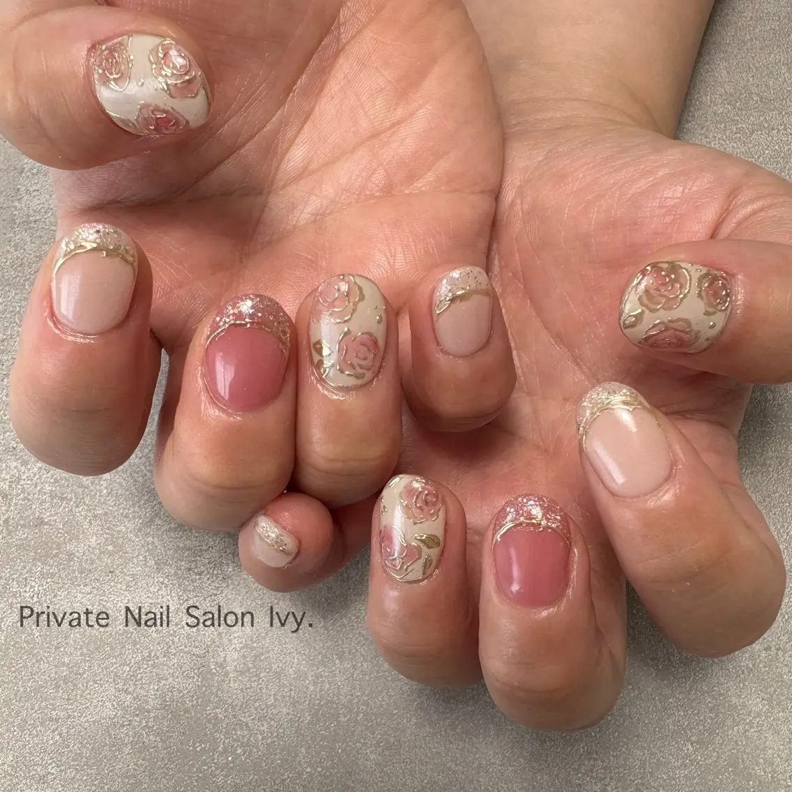 ネイル ハンドネイル ハンドケア nail salon Ivy【放出】のネイルデザイン