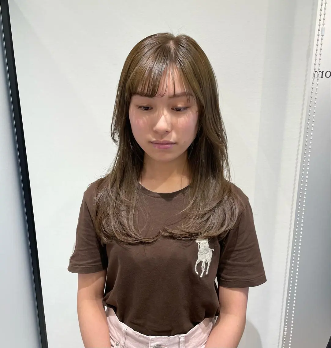 セミロング 【丁寧なカウンセリ ング】MIHOのヘアスタイル