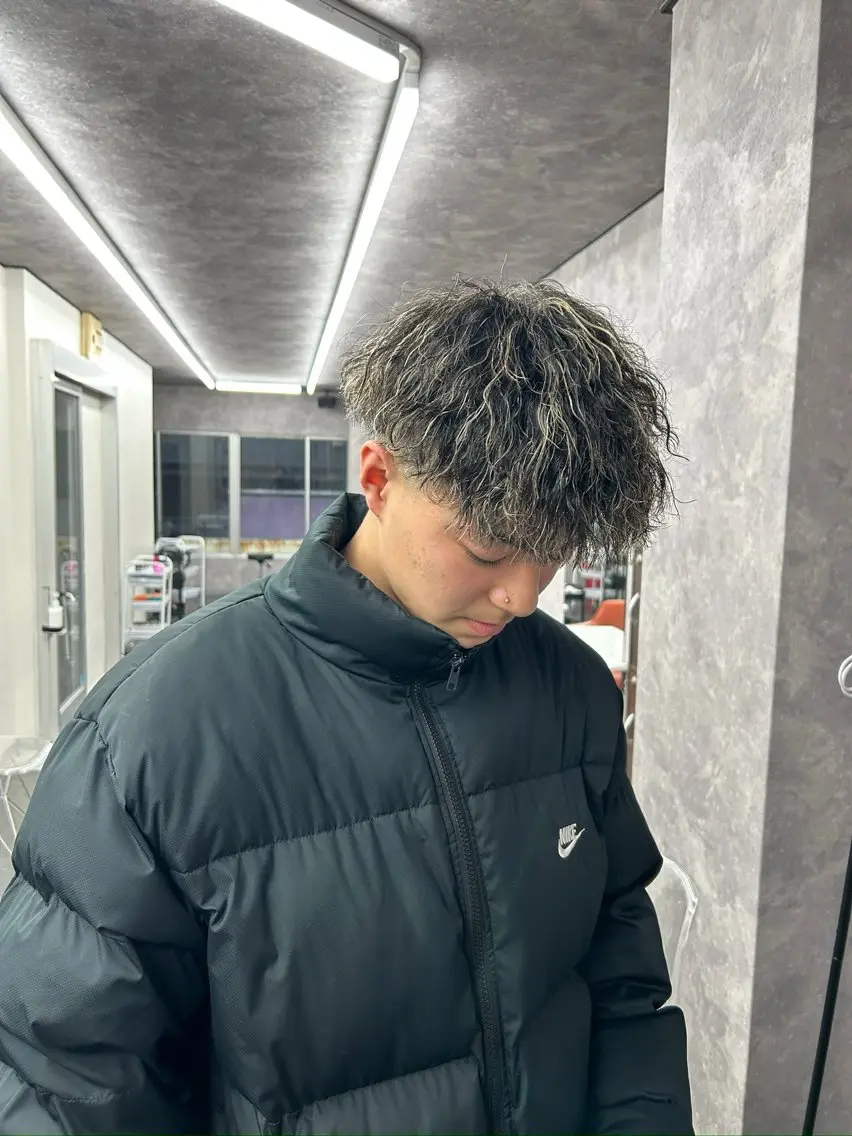 💛カットメッシュパーマの写真