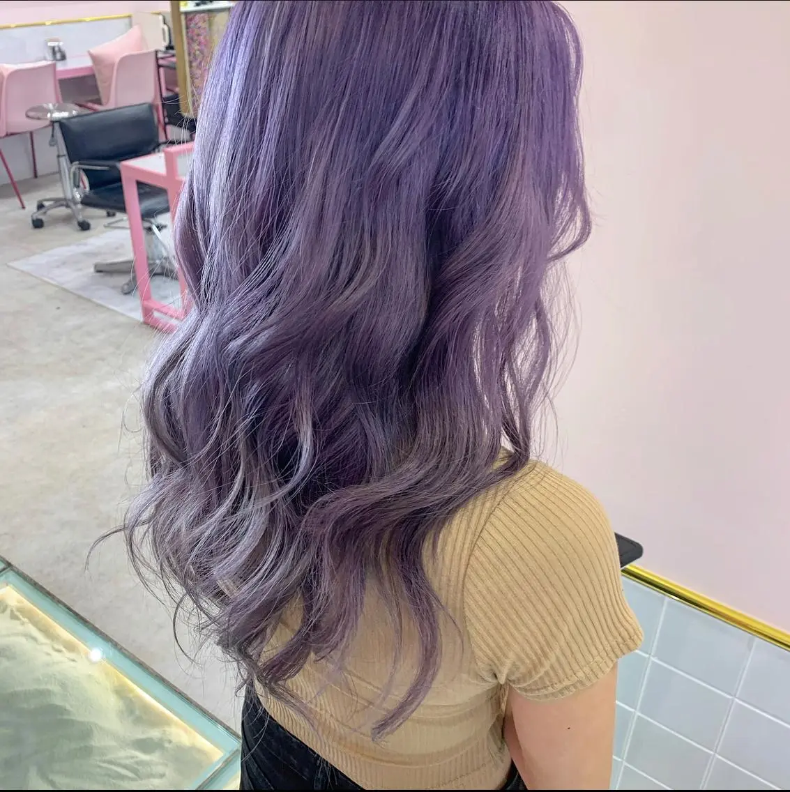 ミディアム カラー カット ヘアカラー トリートメント ヘアセット 🫧tatsuki 🫧“lot 横浜“のヘアスタイル