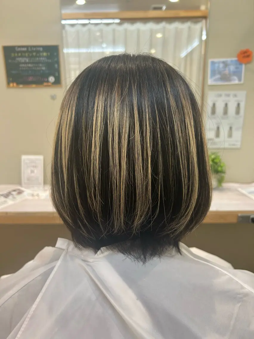 ショート トリートメント kentaro 透明感・艶カラーのヘアスタイル