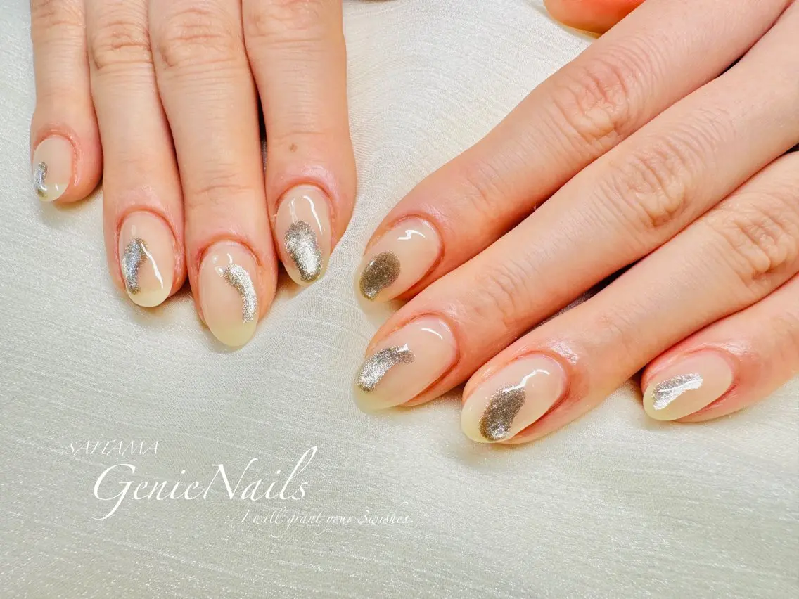 メンズ ネイル アートネイル メンズネイル 春ネイル Genie Nailsのネイルデザイン