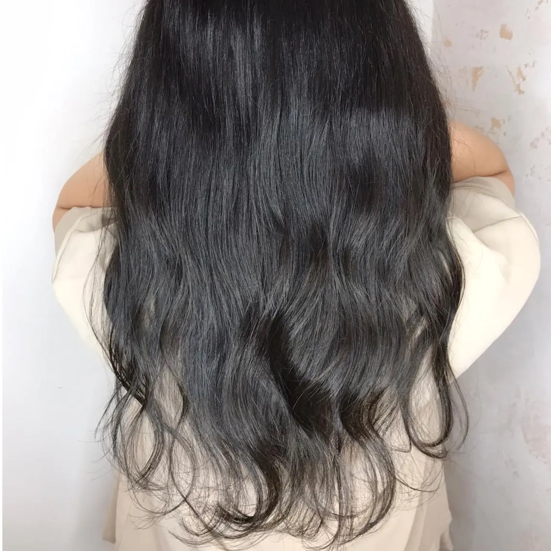 ロング カラー 上條 航平のヘアスタイル
