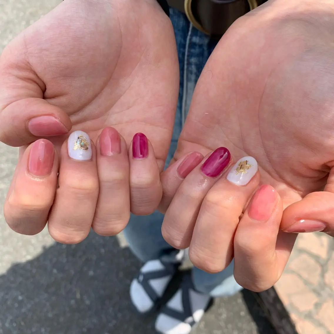 ネイル ハンドネイル 佐藤 穂乃香のネイルデザイン