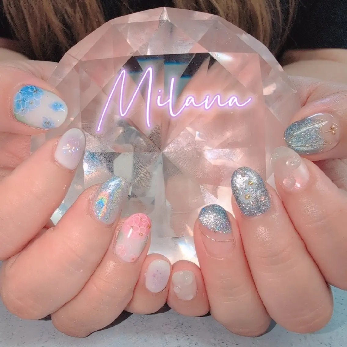 ネイル ハンドネイル Milana 川瀬のネイルデザイン
