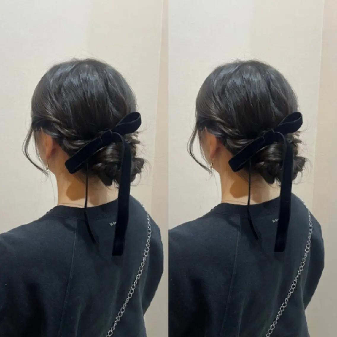 ヘアアレンジ 結婚式・ブライダル 🫧艶カラー特化🫧 セット/mona🩵のヘアスタイル