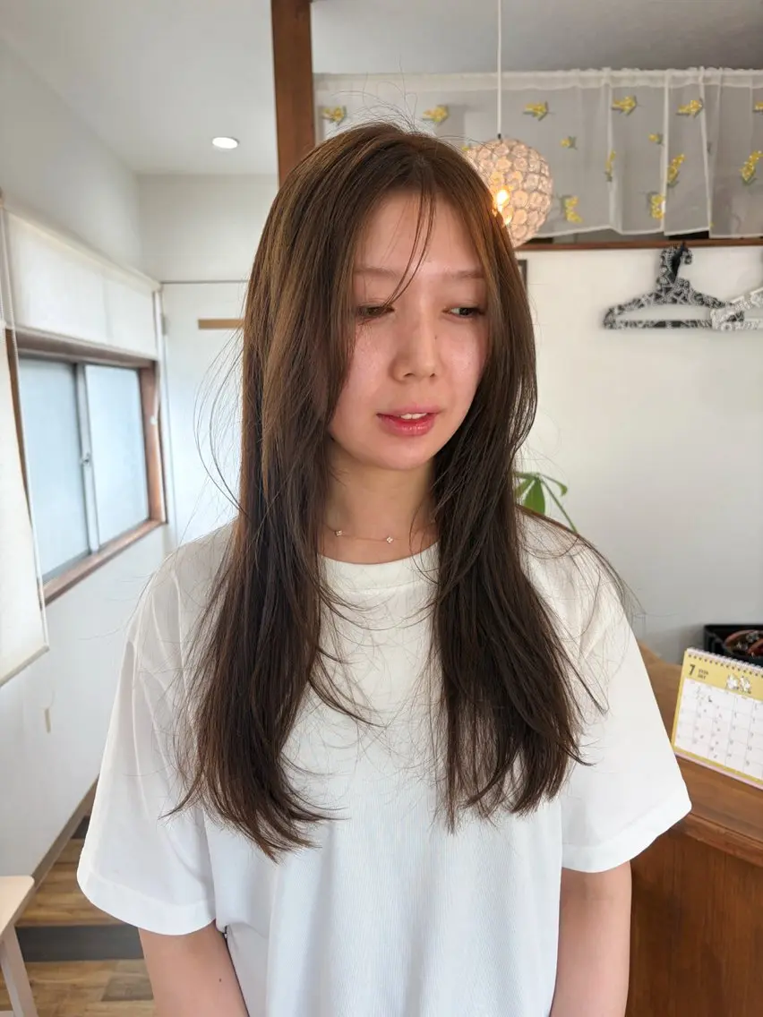 カラー カット ヘアカラー カラーモデル募集🩰 Amiのヘアスタイル