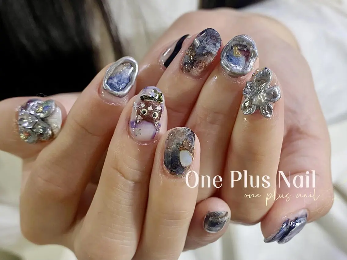 ネイル ハンドネイル One Plus Nail Salonのネイルデザイン