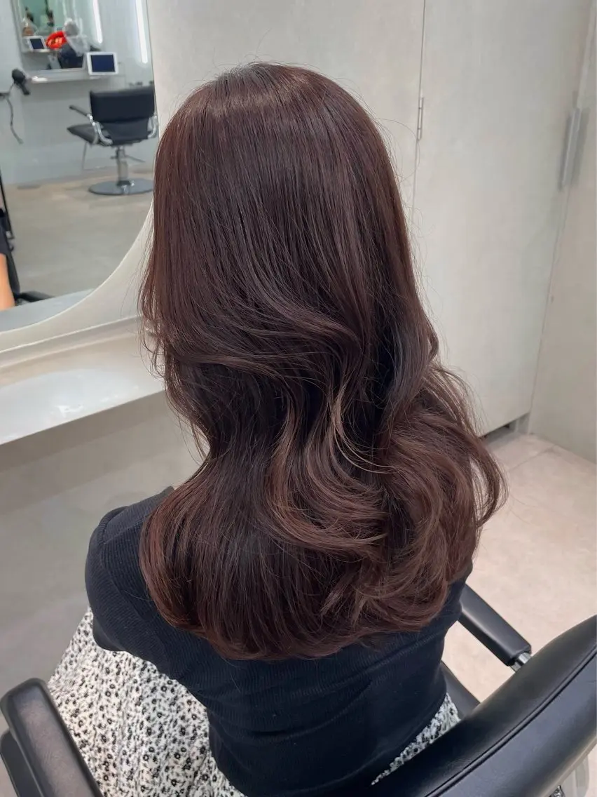 ロング カラー アッシュ アッシュブラウン ベージュカラー ブラウンカラー 透明感カラー ヘアカラー 🎀表参道/透明感 カラー/花音🎀のヘアスタイル