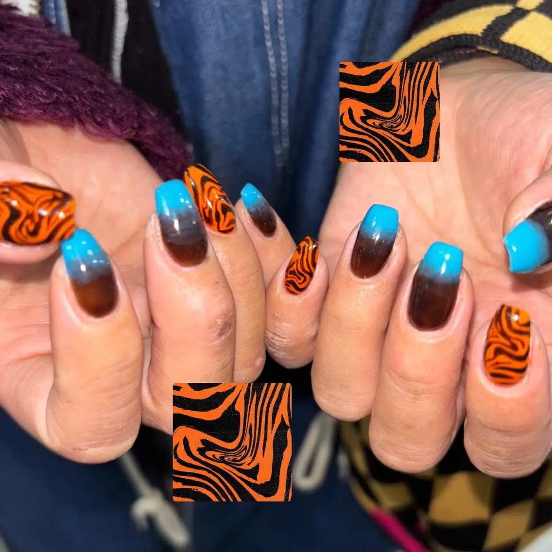ネイル ハンドネイル 🪐富島彩夏 /海外nail🪐のネイルデザイン