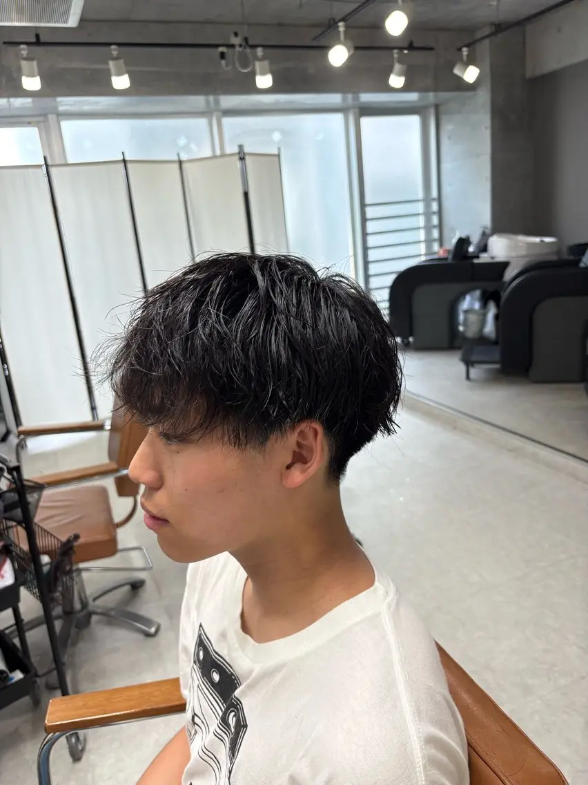 メンズ メンズパーマ特化 園田 楓莉のヘアスタイル