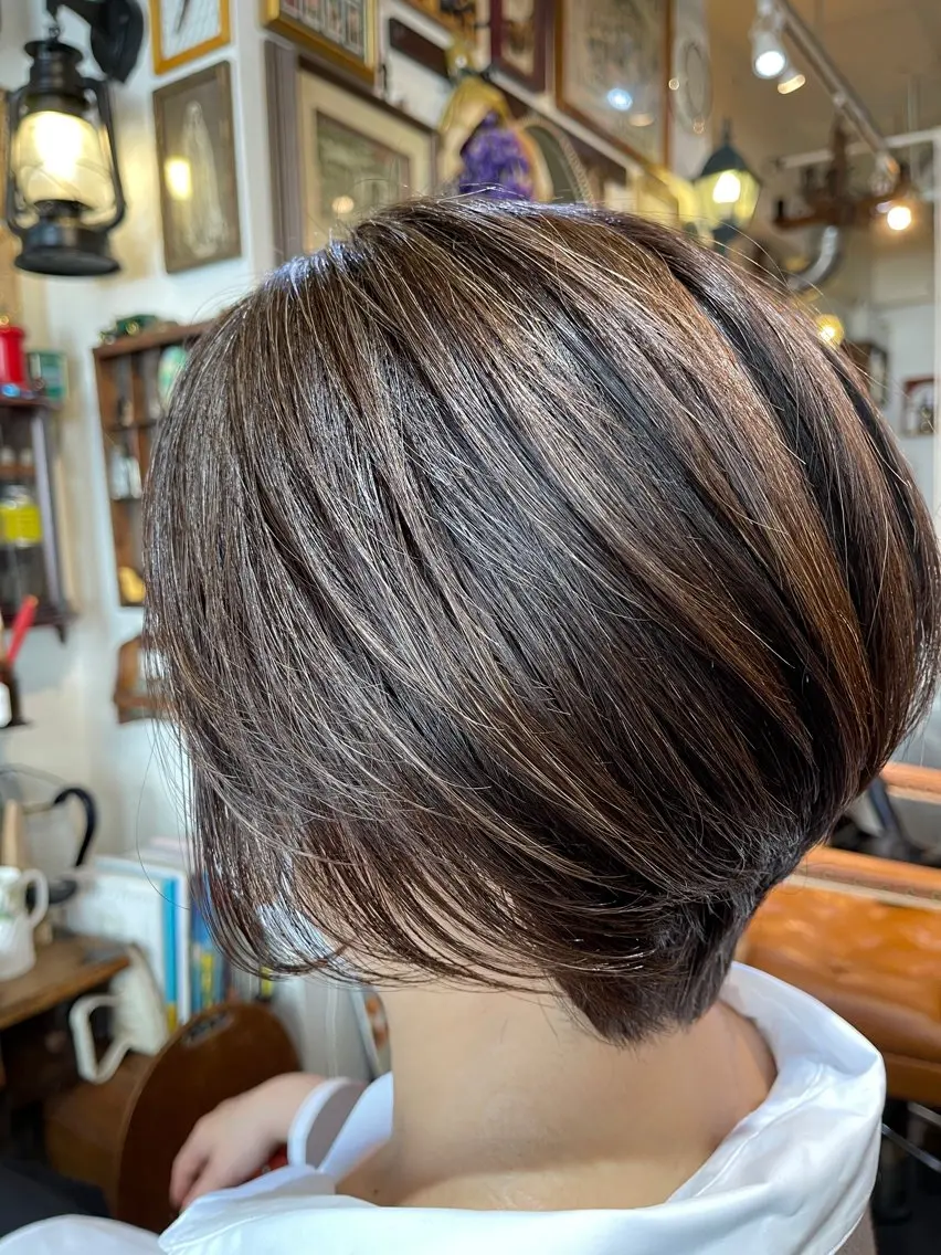 ショート カラー モデル募集中 🫧虹心🫧のヘアスタイル
