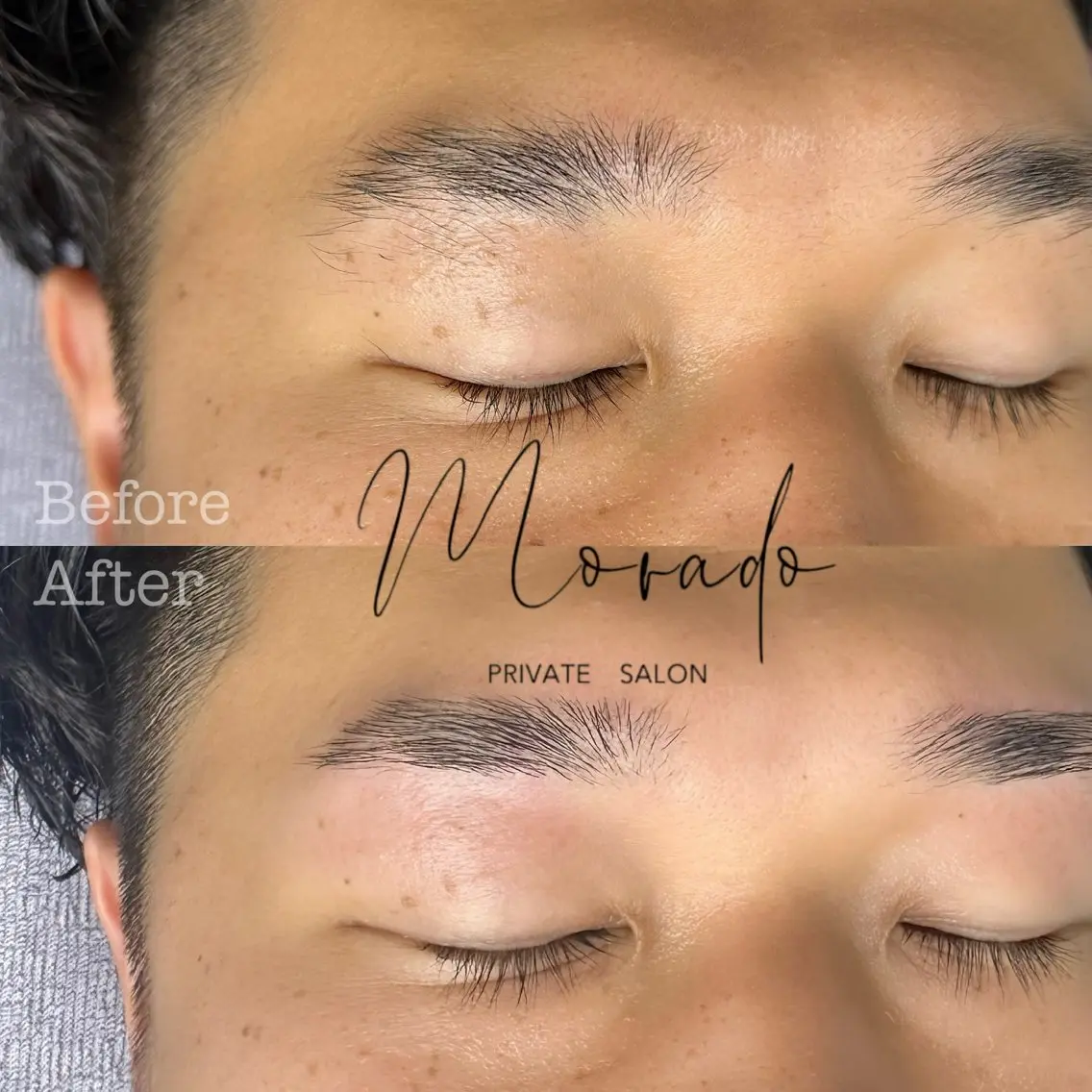 【men's】美眉スタイリング(アイブロウWAX)の写真