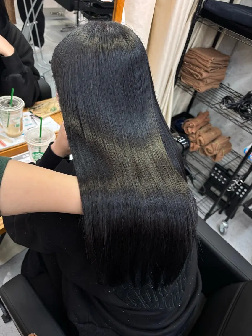 ワンカラー➕最高級フローディア4Stepトリートメント🫧の写真
