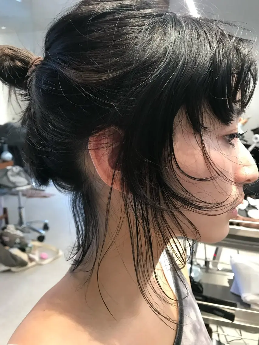ヘアアレンジ hina KEEDAのヘアスタイル