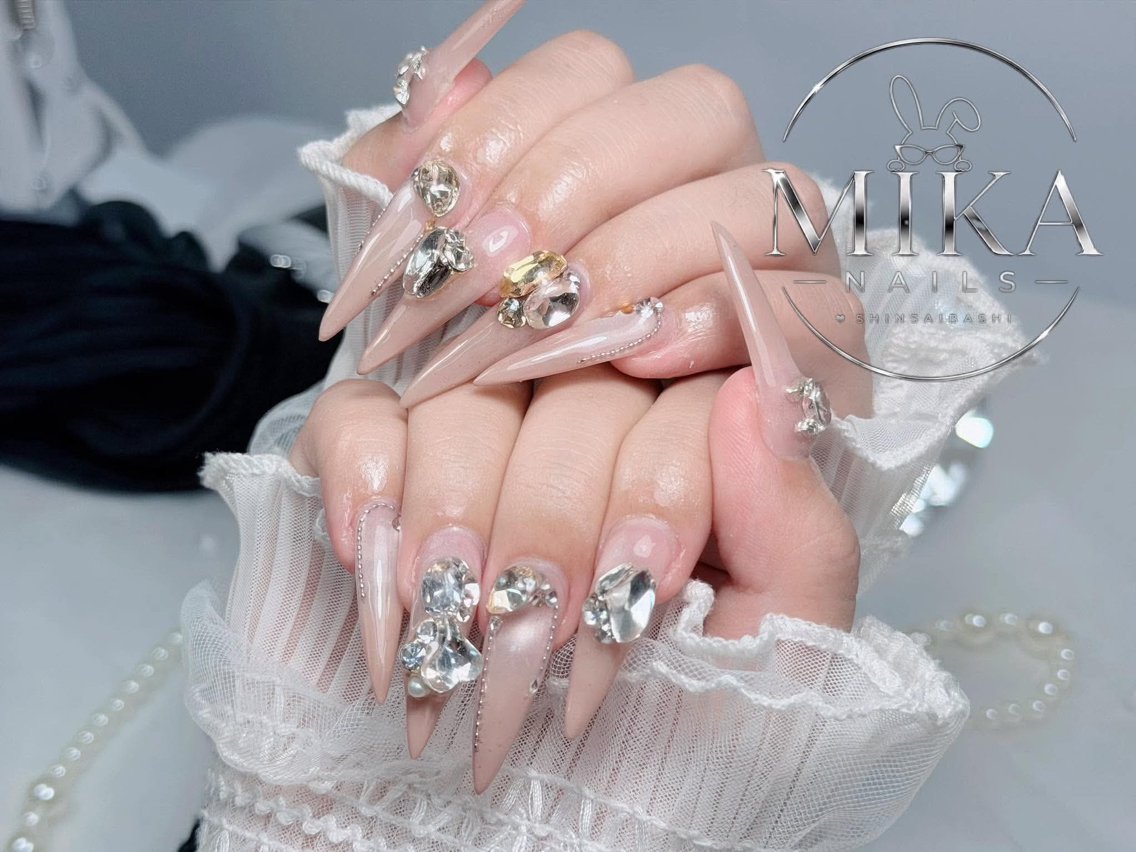 ネイル アートネイル チークネイル ドット フットネイル フレンチネイル ハンドネイル KIMU MIKA.NAILのネイルデザイン