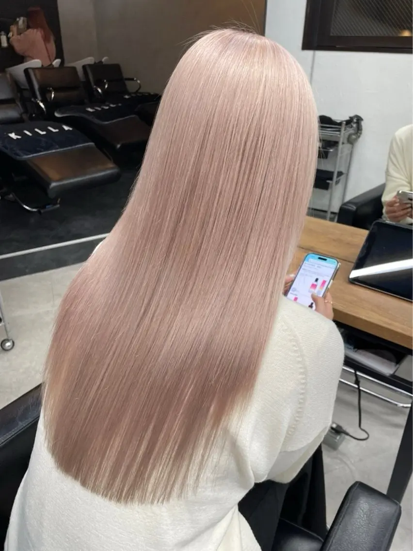 カラー KILLA静岡 あやはのヘアスタイル