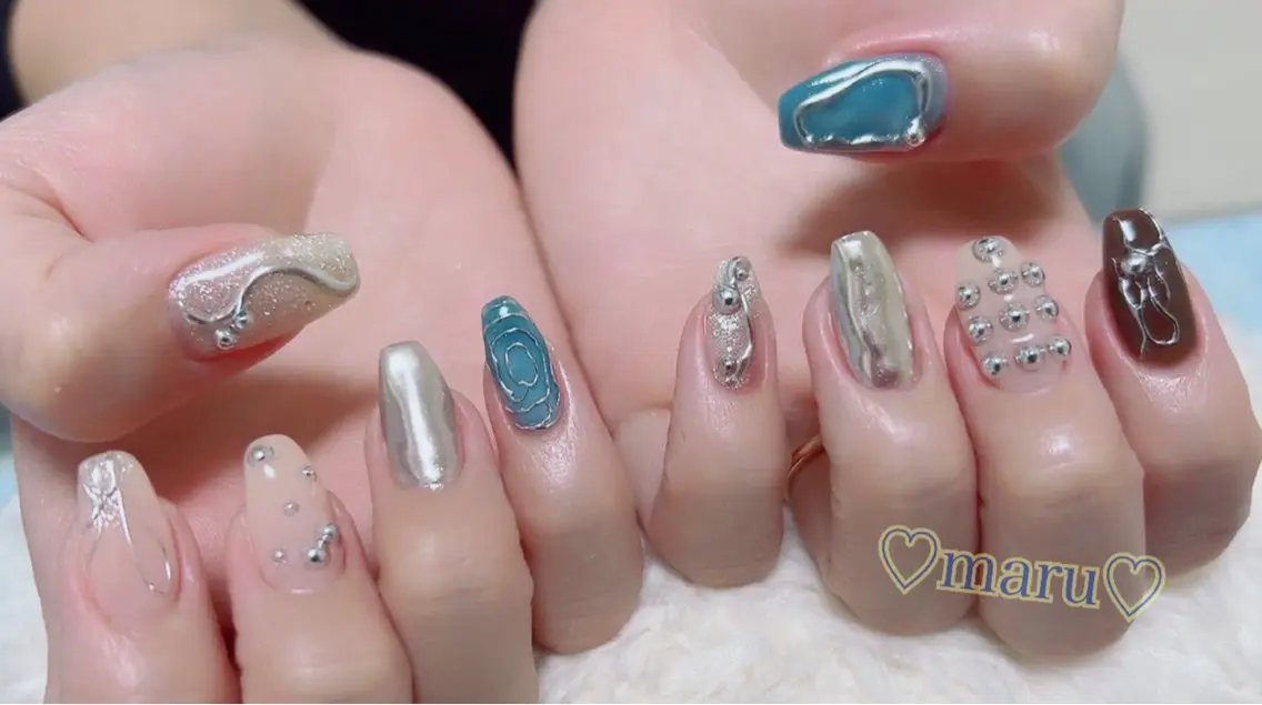 ネイル ハンドネイル フットネイル まるみ ♡のその他イメージ