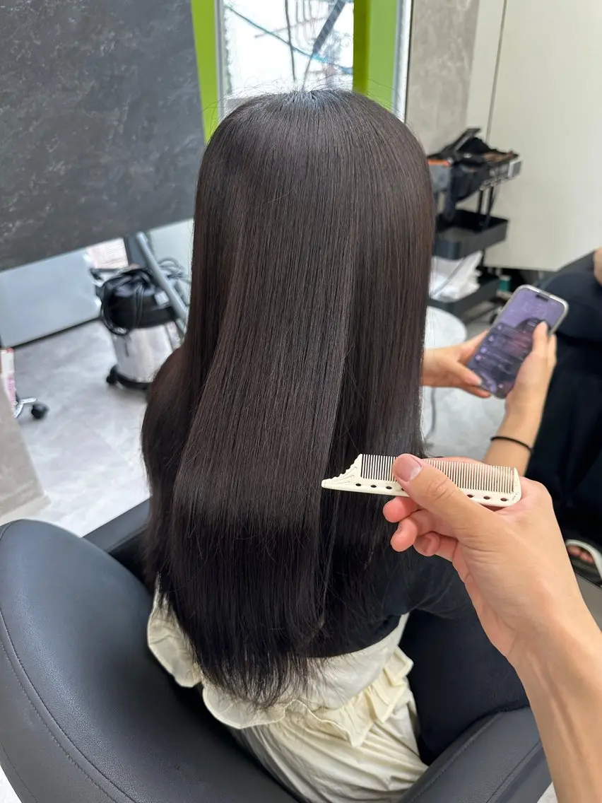 ロング カラー ヘアカラー トリートメント 【メンズ特化美容師】 Toma🎯のヘアスタイル