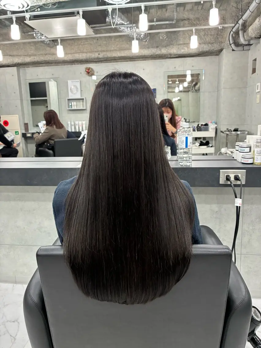 ロング カラー カット ヘアカラー トリートメント Endearing 🌟銀座のヘアスタイル