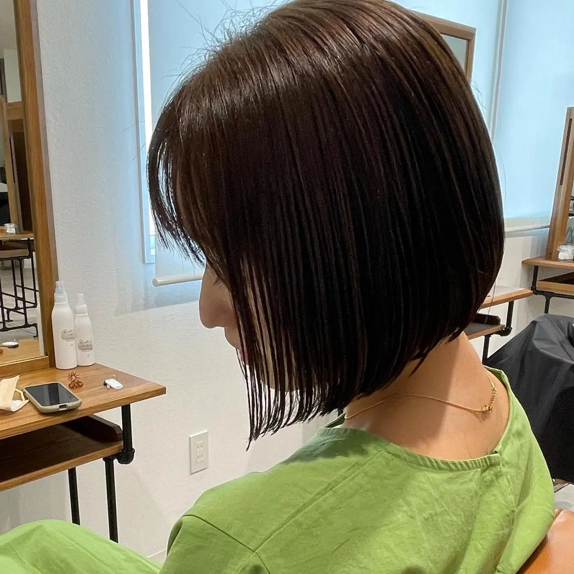 ショート カラー ボブ カット ヘアカラー トリートメント 北九州美容室 🕊️わかな✂︎のヘアスタイル