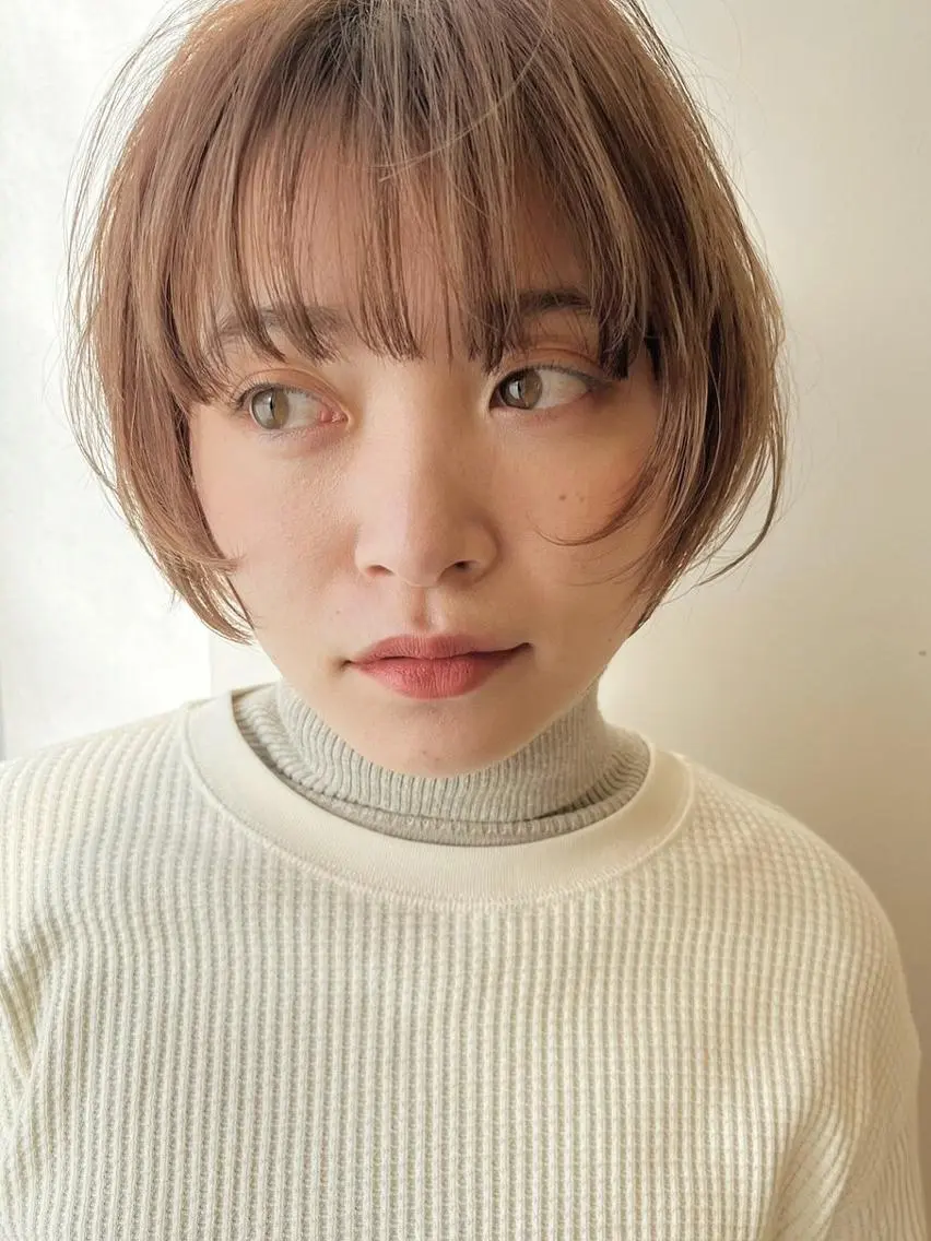 限定価格❕カット& 透明感カラー🌿 ¥6,000 ⚠️土日祝+550円 【リピーター様+1000円】の写真