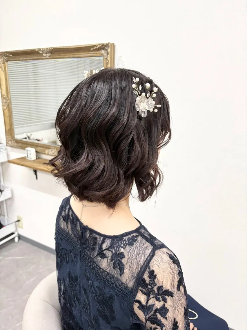 ヘアアレンジ ヘアセット ヘアサロン ミカヅキのヘアスタイル
