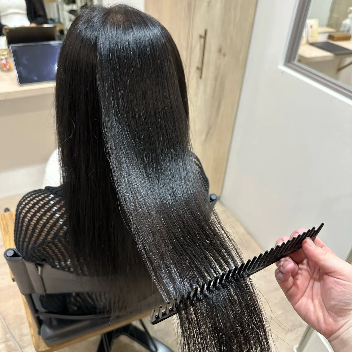 ロング ヘアカラー 清水佳緖 ShimizuKaoのヘアスタイル