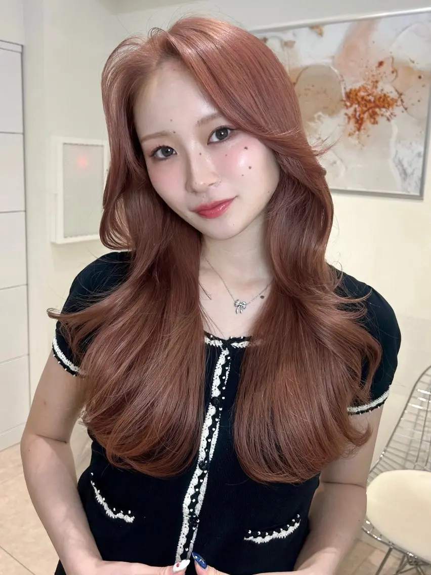 セミロング カラー ヘアカラー ✨無料カット募集中✨ ONYXのヘアスタイル