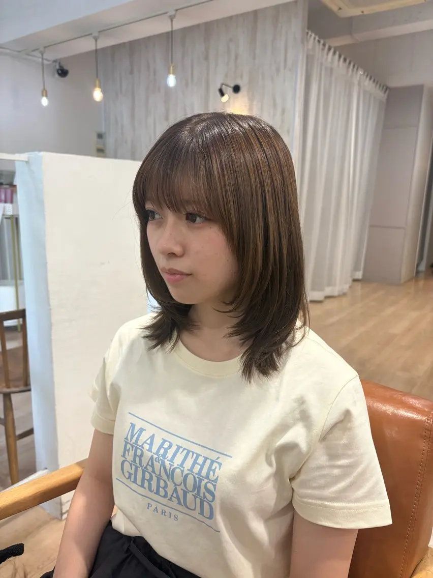 ミディアム カット 金山/メンズカット モデル kokonoのヘアスタイル