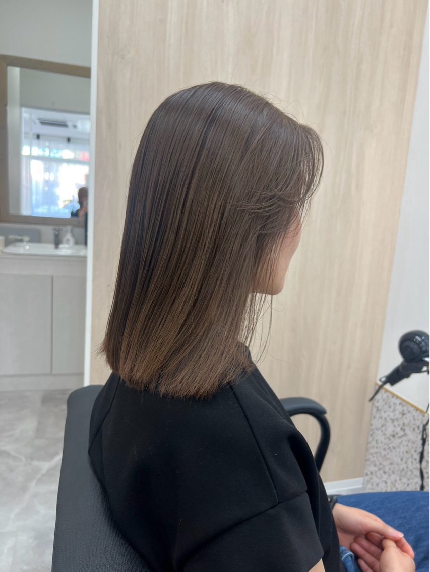 ミディアム 畑中 あやののヘアスタイル