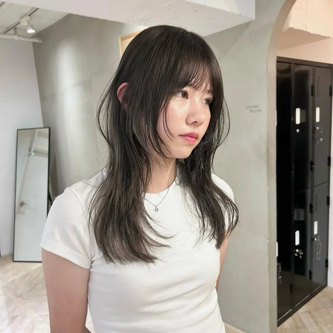 ロング ハッシュカット レイヤーカット矢場町 /Shizuki🦤のヘアスタイル