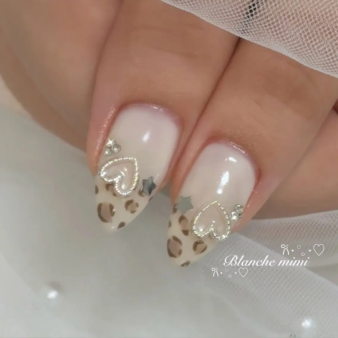 ネイル ハンドネイル Blanche mimi.u_aのネイルデザイン