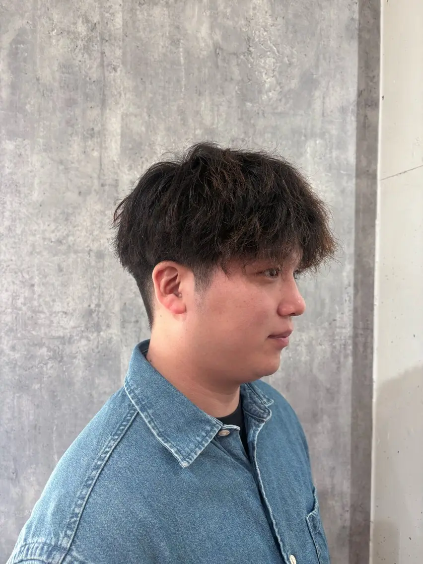 パーマ メンズ カット パーマ alpha松戸 🍓武田さくら🦊のヘアスタイル