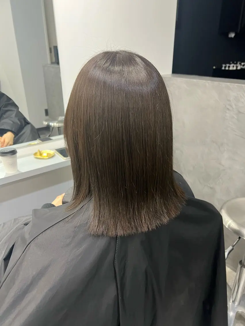 ミディアム トリートメント 小番 茜海のヘアスタイル